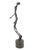 Modern Dark Patinated Falling Man Sculpture, Bronze For Sale - Image 4 of 11