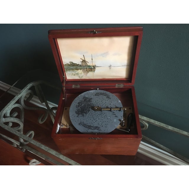 Antique Early 1900’s Regina Music Box For Sale - Image 12 of 12