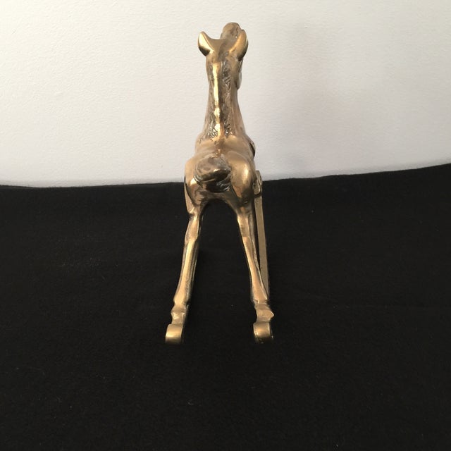 Wonderful addition to your Holiday decor, this unusually large rocking horse will steal the show. With its aged patina and...