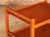 Danish Mid-Century 2-Tier Teak Trolley on Casters, 1970s For Sale - Image 4 of 11
