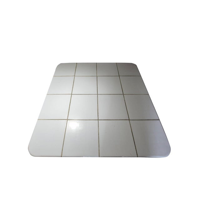 Italian Ceramic and Metal Table, 1970s For Sale - Image 9 of 16