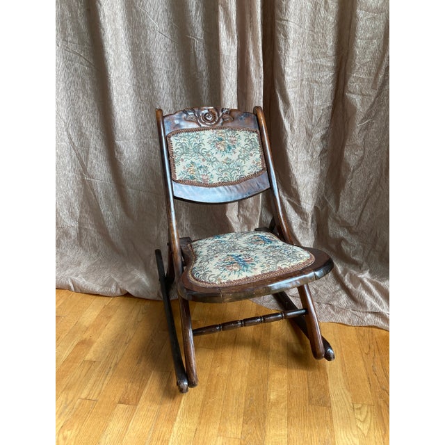 Antique folding rocker 2025