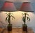 Pair, Hollywood Regency, Italian Tole Cachepot Table Lamps For Sale - Image 10 of 11