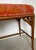 Faux Bamboo Bench With 19Th. C. Cashmere Shawl For Sale - Image 10 of 12