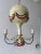 French Mid-Century French Flag Tole Hot Air Balloon Chandelier, Circa 1950 For Sale - Image 3 of 9