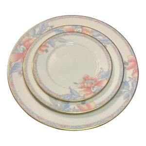 Vintage 1980s Westwood by Lenox Set of 3 Plates