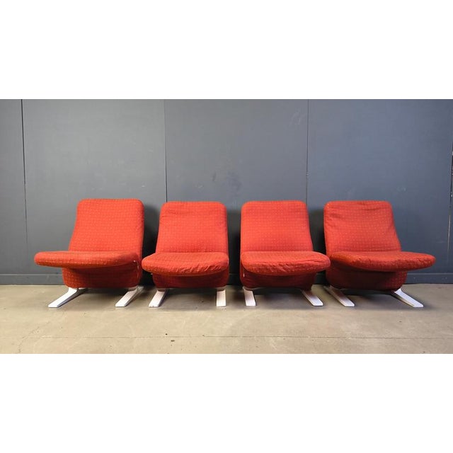 Concorde Chairs from Pierre Paulin, 1960s, Set of 4 For Sale - Image 14 of 16