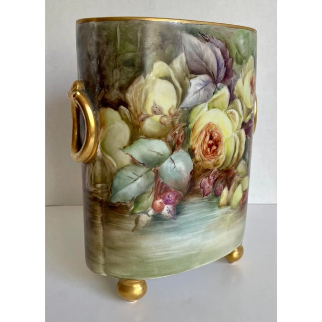 Here is an absolutely stunning piece made by William Guerin ("W G & CO.") for Limoges in the late 1890's-early 1900's. The...