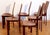 Lara Dining Chairs in Bordeaux Leather by Giorgio Cattelan for Cattelan Italia, 1984, Set of 6 For Sale - Image 6 of 16
