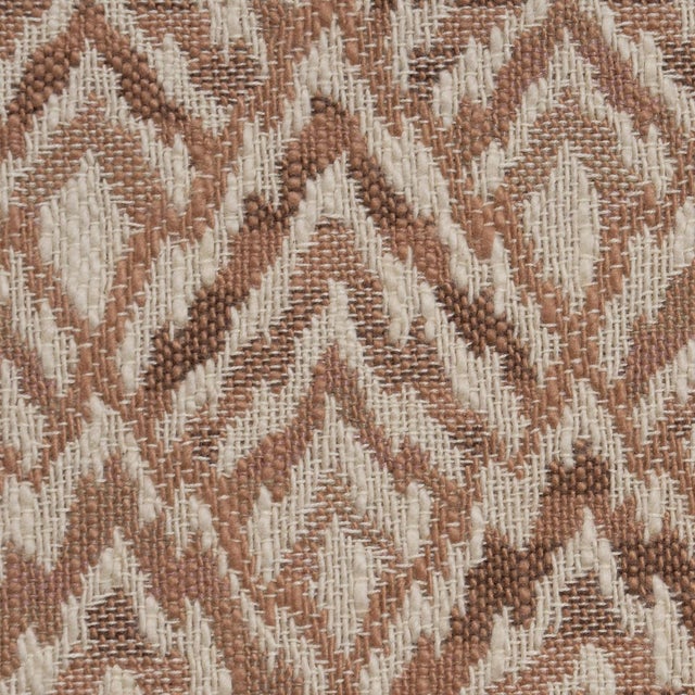 Traditional Schumacher Halcyon Fabric In Mediterranean Spice For Sale - Image 3 of 5