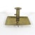Cabin Antique Brass Push Up Chamber Stick Candleholder Adjustable With Patina For Sale - Image 3 of 8