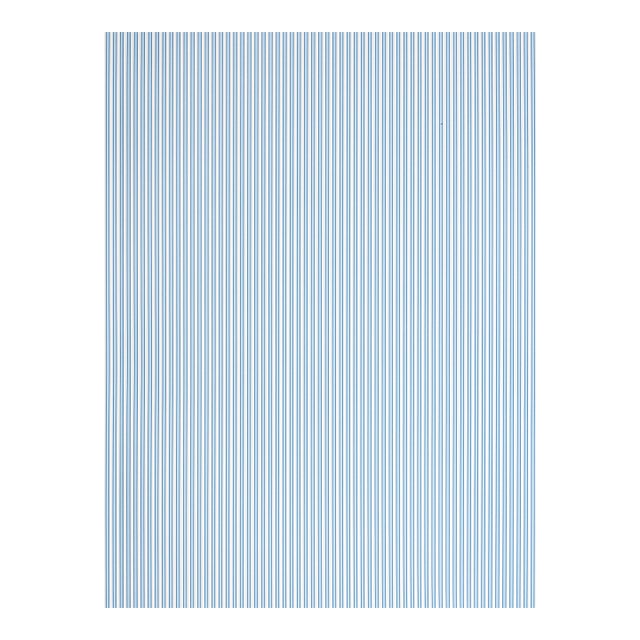 The House of Scalamandré Wilson Stripe Wallpaper, Sky For Sale