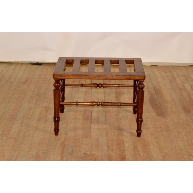 19th Century English Luggage Stand For Sale - Image 4 of 8