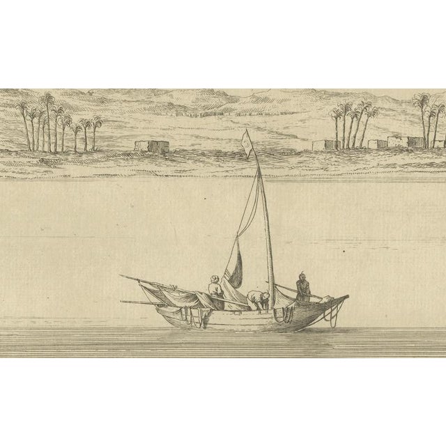 Norden, Antiquities of Sahdaab Near the First Cataract Egypt, 1755, Engraving For Sale - Image 6 of 10