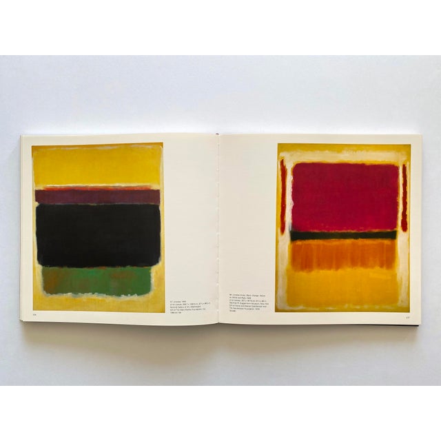 Textile Mark Rothko First Edition Abstract Expressionist Lithograph Print Large Hardcover Exhibition Art Book For Sale - Image 7 of 12