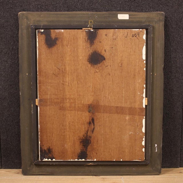 1990s French Artist, Figure, 1990, Oil on Panel, Framed For Sale - Image 5 of 16