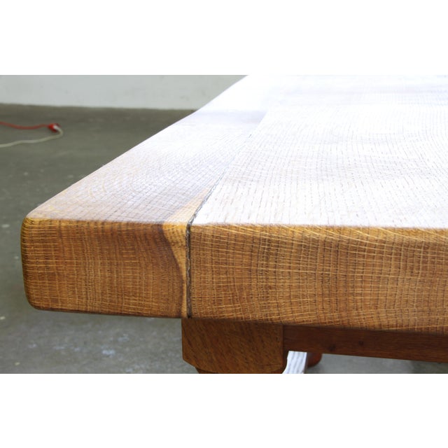 Antique Danish Baroque Coffee Table in Oak, 1890s For Sale - Image 13 of 18