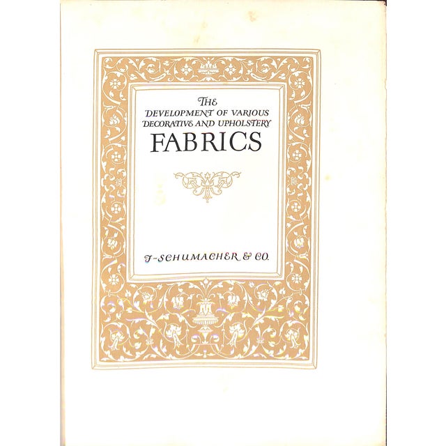 [32] pp. F. Schumacher & Co. 1924 12 1/2" x 9 3/8"