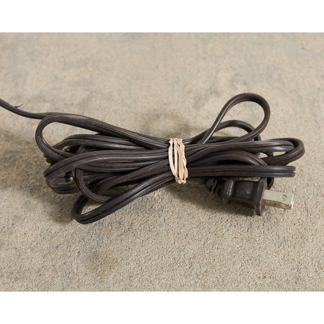 Casella Style Bronzed Swing Arm Pharmacy Floor Lamp For Sale - Image 16 of 17