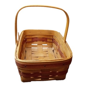 1980s Gorgeous Longaberger Wicker Basket