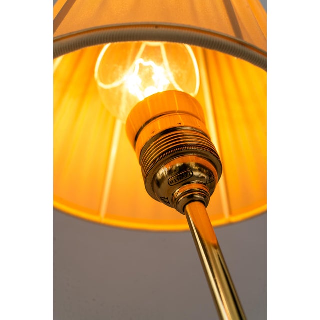 Table Lamp with Fabric Shade by Rupert Nikoll, Vienna, Austria, 1960s For Sale - Image 11 of 16