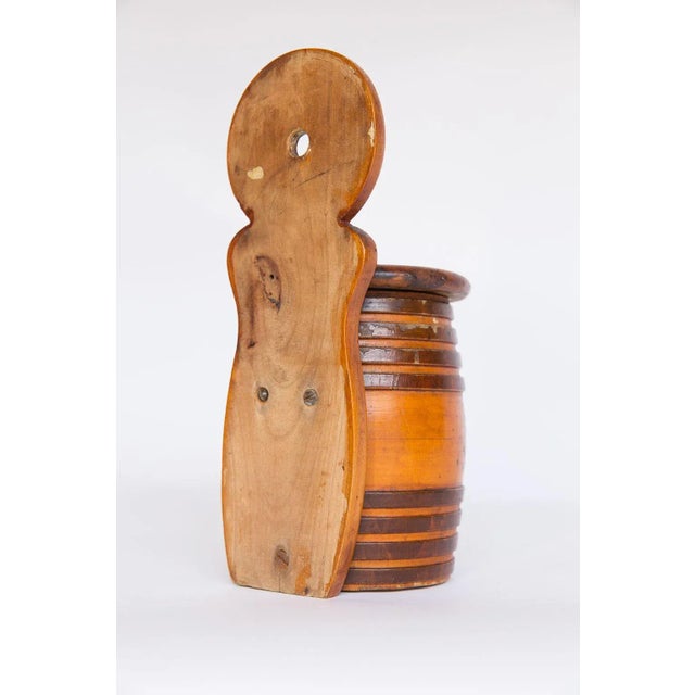 Mid 20th Century Turned Mixed Wood Salt Cellar For Sale - Image 5 of 7