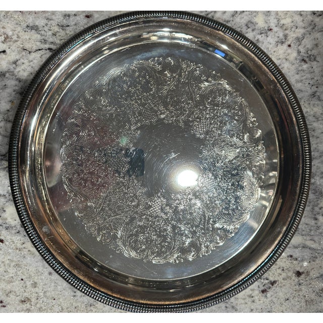 1950s International Silver Company Silver Plated 4 Piece Coffee Set For Sale - Image 9 of 10