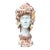 Vintage Shell Embellished Plaster Bust For Sale