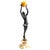 1990s Mid Century/Modern/Deco Style Sculpture Bronze Girl For Sale - Image 13 of 17
