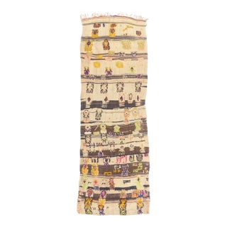 Vintage Taznakht Glaoui Moroccan Rug, 03'10 X 11'03 For Sale
