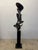 Tall indoor or outdoor modern floor sculpture by Curtis Jere Artisan House.