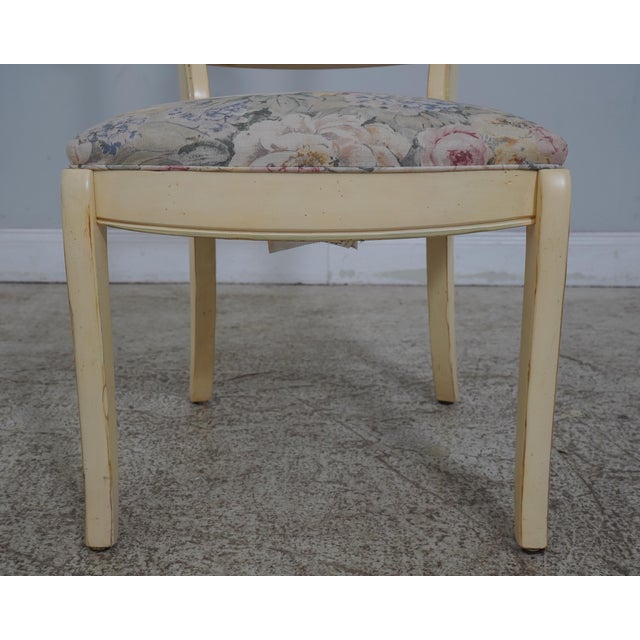 Set of 4 Ethan Allen Pineapple Back Dining Chairs Chairish