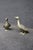 Mid 20th Century Mid Century Silvered Brass Duck Sculptures, Attributed to Mauro Manetti, Set of 2 For Sale - Image 5 of 9