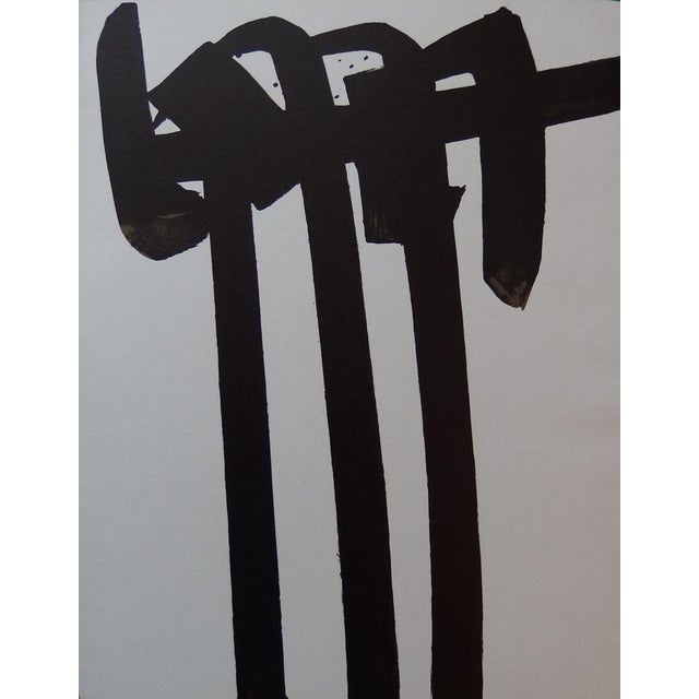 Pierre Soulages, Lithograph N°28, 1970, Original Lithograph For Sale - Image 5 of 5