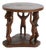 African Monoxyl Pedestal Round Table, 1960s For Sale