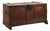 Flemish Oak Blanket Chest with Panelled Front and Iron Lock, 1825 For Sale