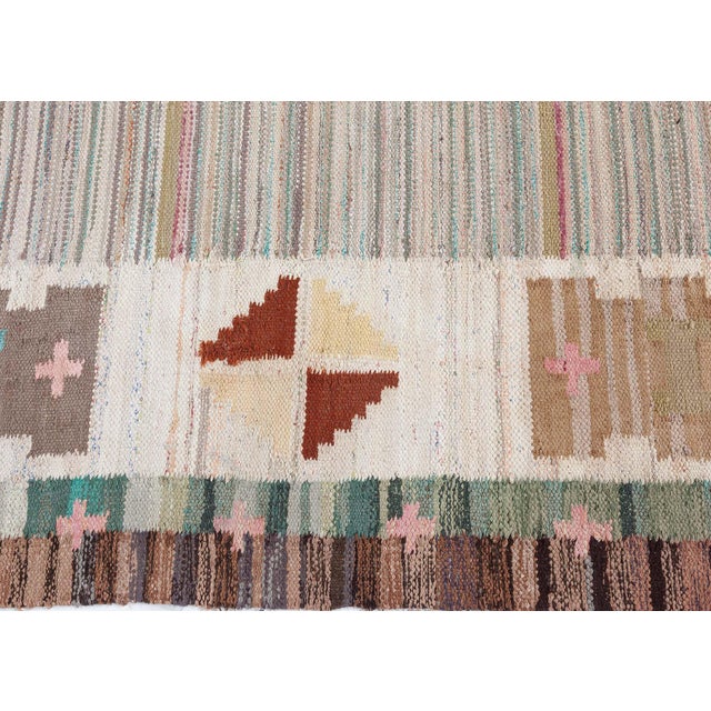 Mid 20th Century Doris Leslie Blau Vintage Swedish Rug For Sale - Image 5 of 8