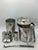 Complete Vintage Mid-Century Modern Stainless Steel Bar Set With Ice Bucket, Cocktail Shaker & Serving Tray - 5 pcs For Sale In Chicago - Image 6 of 8
