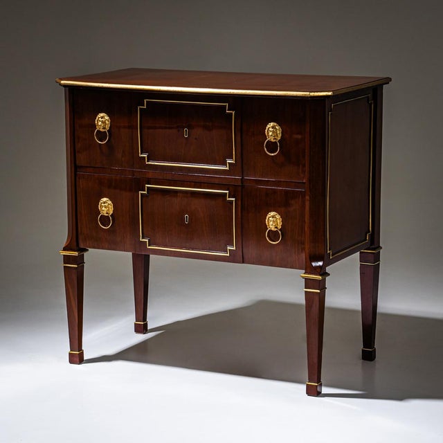 Neoclassical Chest of Drawers, Western Germany, 1800 For Sale - Image 9 of 9