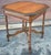 Wood Early 20th Century Jacobean Style Banded Walnut Octogonal Side Table, Circa 1920s For Sale - Image 7 of 12