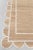 White Jute Wool Premium Handwoven (Not Braided) Scalloped Rug 9x12 Ft. For Sale - Image 9 of 12