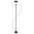 Italian Post Modern Black Metal and Steel Floor Halogen Floor Lamp, 1980s For Sale - Image 14 of 14