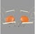 Metal Pair of Vintage Ice Cream Soda Bar Barstool Chairs With Heart Shaped Backs For Sale - Image 7 of 11