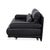 Model 6500 2-Seater Sofa in Black Leather from Rolf Benz For Sale - Image 13 of 14