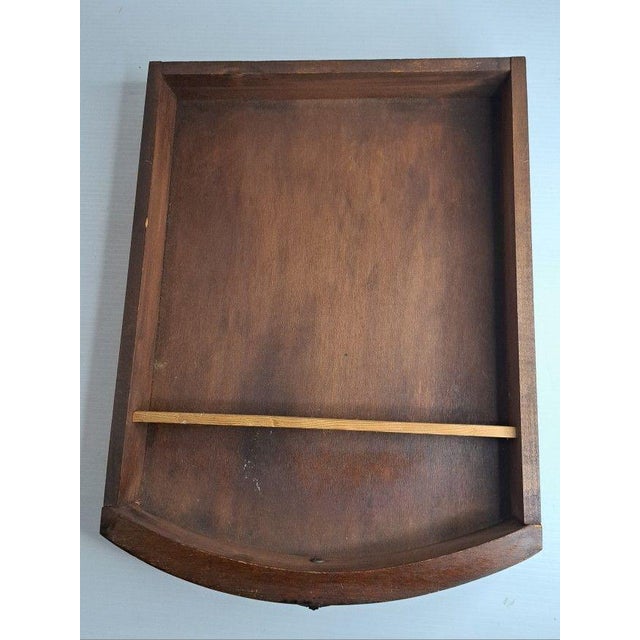 1920s–30s Federal/Hepplewhite Revival Mahogany Drum Table Paw Feet Single Drawer For Sale - Image 10 of 12