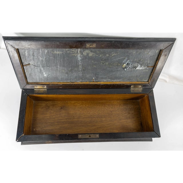 19th Century Italian Grand Tour Pietra Dura Inlaid Casket Box For Sale - Image 11 of 13