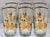 Bring a glamorous touch of mid-century cocktail style to the bar with this set of six vintage Culver Ltd. highball...