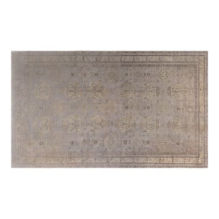 Antique Turkish Oushak Rug For Sale