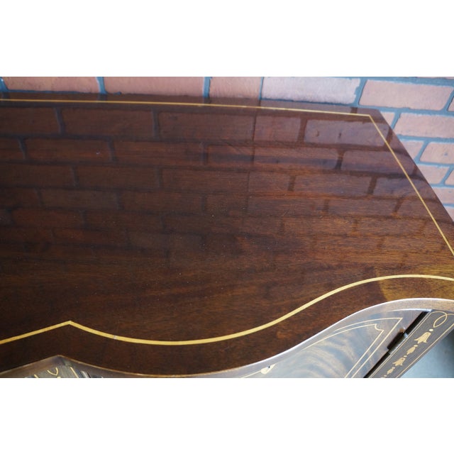 Wood Stickley Federal Inlayed Mahogany Sideboard For Sale - Image 7 of 9