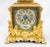 Antique 19th Century Napoleon III Clock in Gilded bronze and Sèvres Porcelain, France For Sale - Image 3 of 12